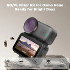 Freewell DJI Osmo Nano Filtres Bright Day - Lot de 4