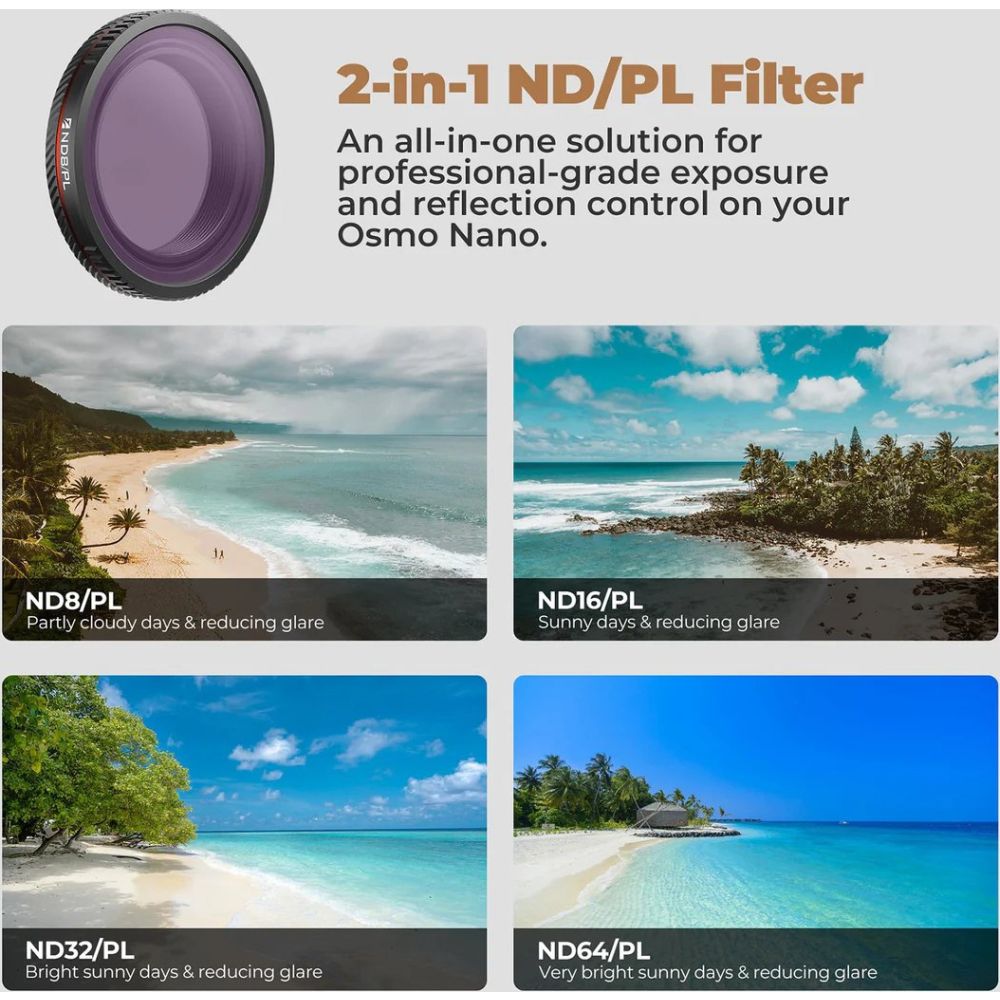 Freewell DJI Osmo Nano Filter Mega Kit - 12er-Pack