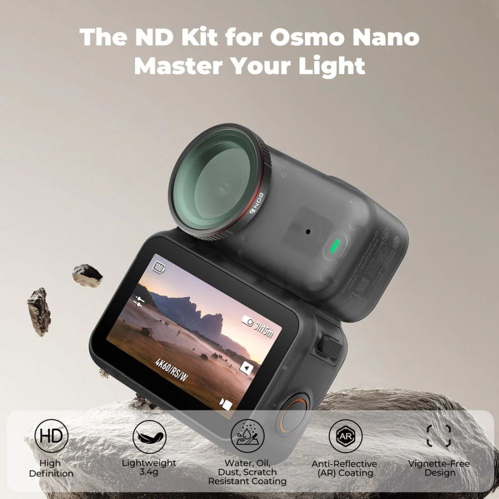 Freewell DJI Osmo Nano Filtres Standard Day - Lot de 4