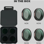 Freewell DJI Osmo Nano Filtres Standard Day - Lot de 4