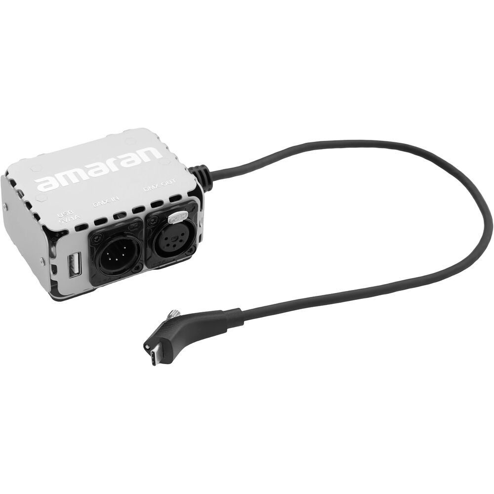 Amaran USB-C Adaptador a DMX de 5 pines para Ray 360c y 660c