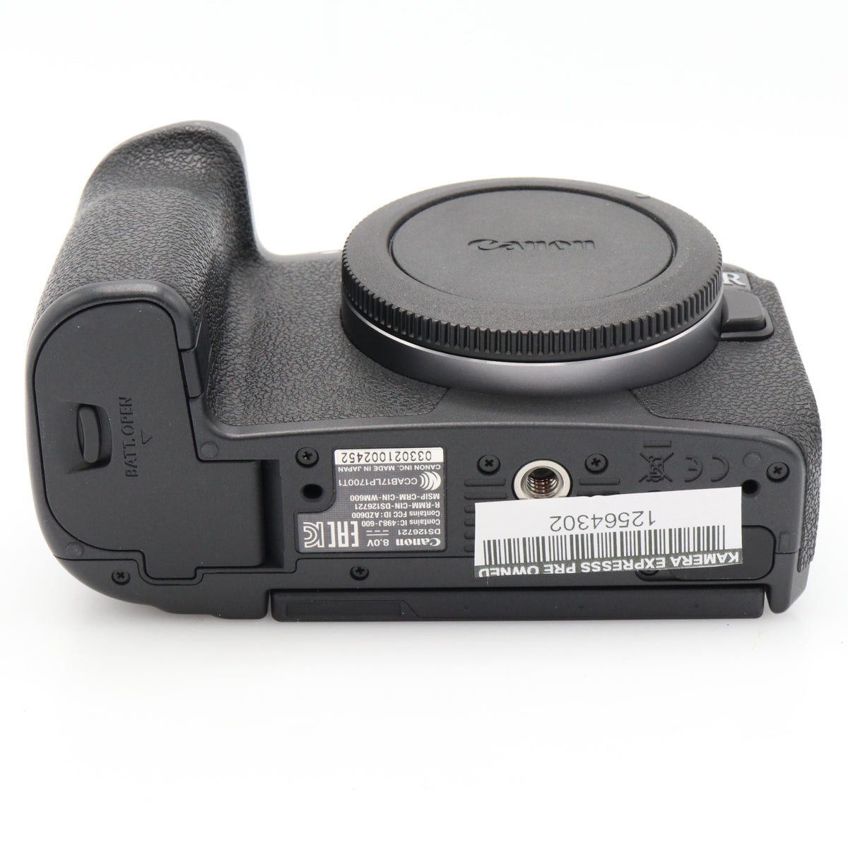 Canon EOS R body used