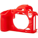 easyCover Boîtier Cover pour Canon R5 mark II Rouge
