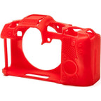 easyCover Boîtier Cover pour Canon R8 Rouge