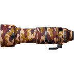 EasyCover Objectif Cover Chêne pour Sigma 60-600mm f/4.5-6.3 DG OS HSM | S (Sony E / Leica L) Camouflage marron