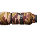 EasyCover Lens Cover Chêne pour Sigma 100-400mm f/5-6.3 DG DN OS | C (Sony E / Leica L) Camouflage marron
