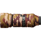 EasyCover Lens Cover Chêne pour Sigma 100-400mm f/5-6.3 DG DN OS | C (Sony E / Leica L) Camouflage marron
