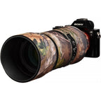easyCover Lente roble para Sigma 100-400mm f/5-6.3 DG DN OS | C (Sony E / Leica L) Camuflaje Kanati de madera verdadera