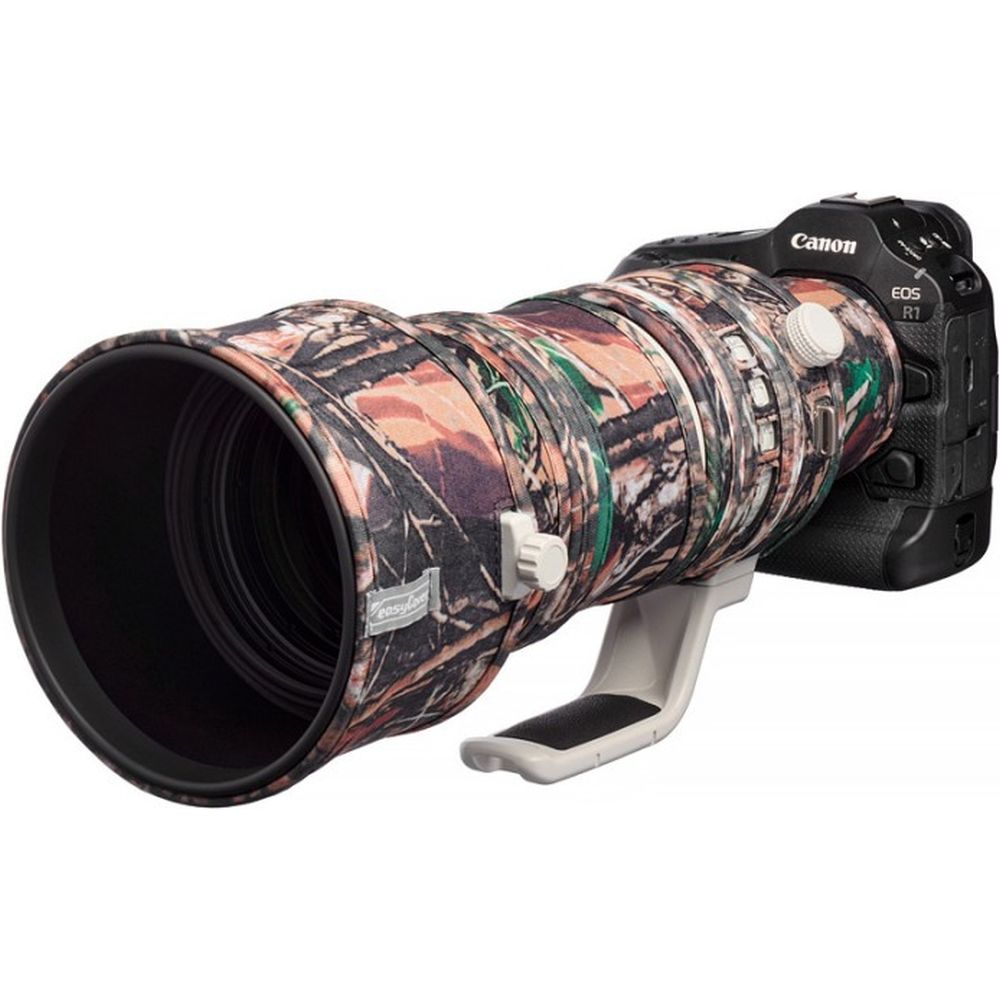 easyCover Protection d'objectif couleur chêne pour Canon RF 100-300mm f/2.8L IS USM camouflage forêt
