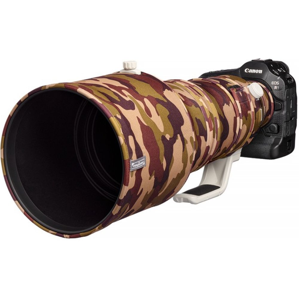 EasyCover Lens Cover Oak pour Canon RF 400mm f/2.8L IS USM, camouflage marron