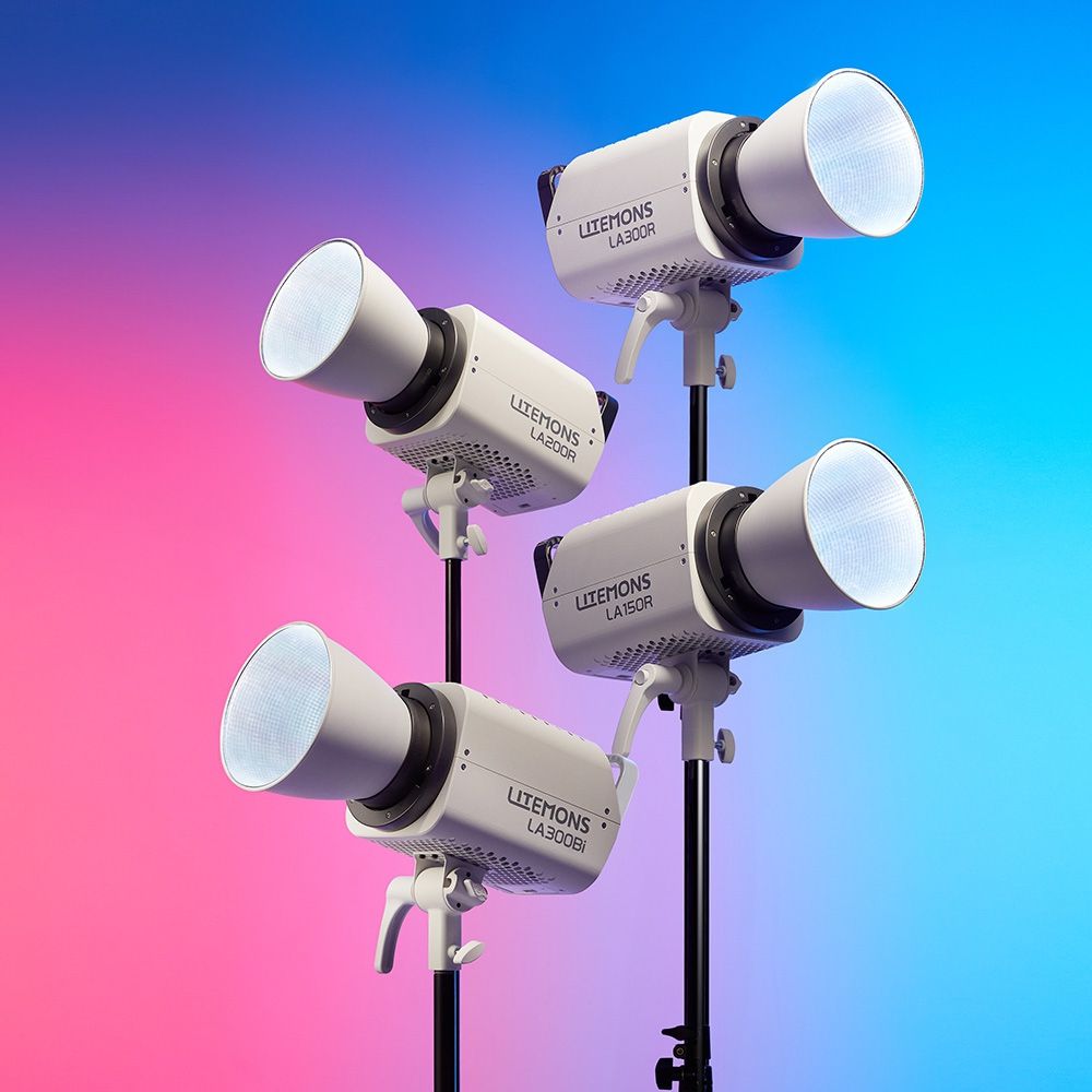 Godox Litemons LA200R RGB Kit de 2 luces LED de vídeo