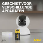 Aqiila CR123A USB-C Batería recargable 3V 750mAh Li-Ion (2x)