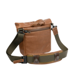 Wotancraft Pilot Travel Bolsa de cámara 3,5L – Cuero Marrón