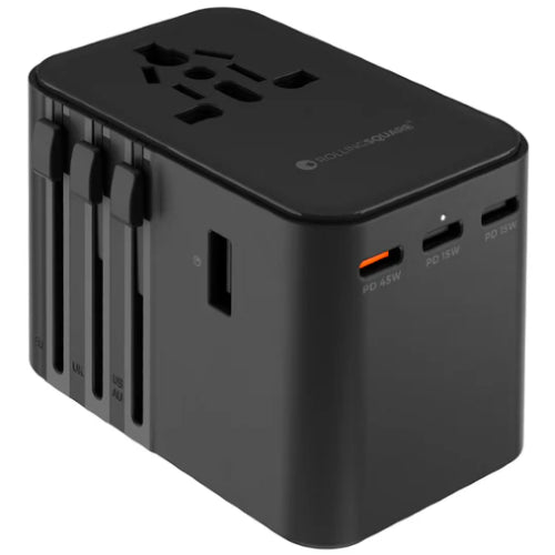 Rolling Square Travel Adaptador 45W