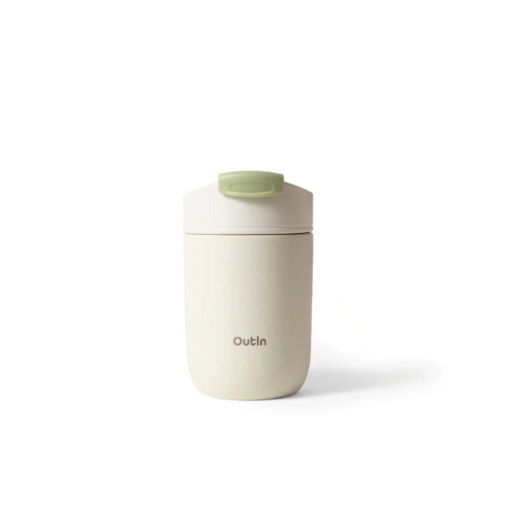 OutIn Travel Tumbler – Sand Blanco