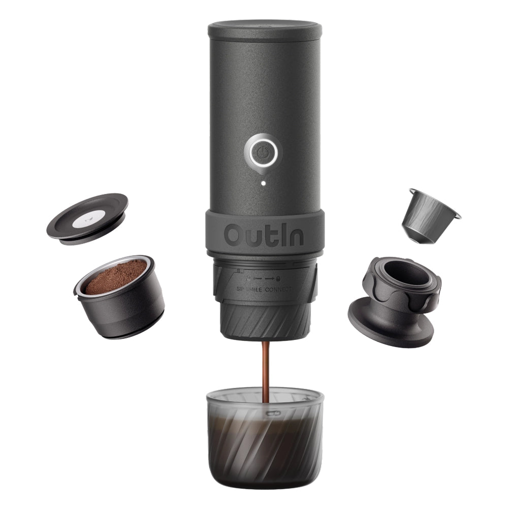 OutIn Mino Tragbare Espressomaschine – Space Grau