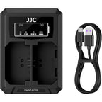 JJC Sony DCH-FZ100TC USB-C Chargeur double batterie (pour Sony NP-FZ100)