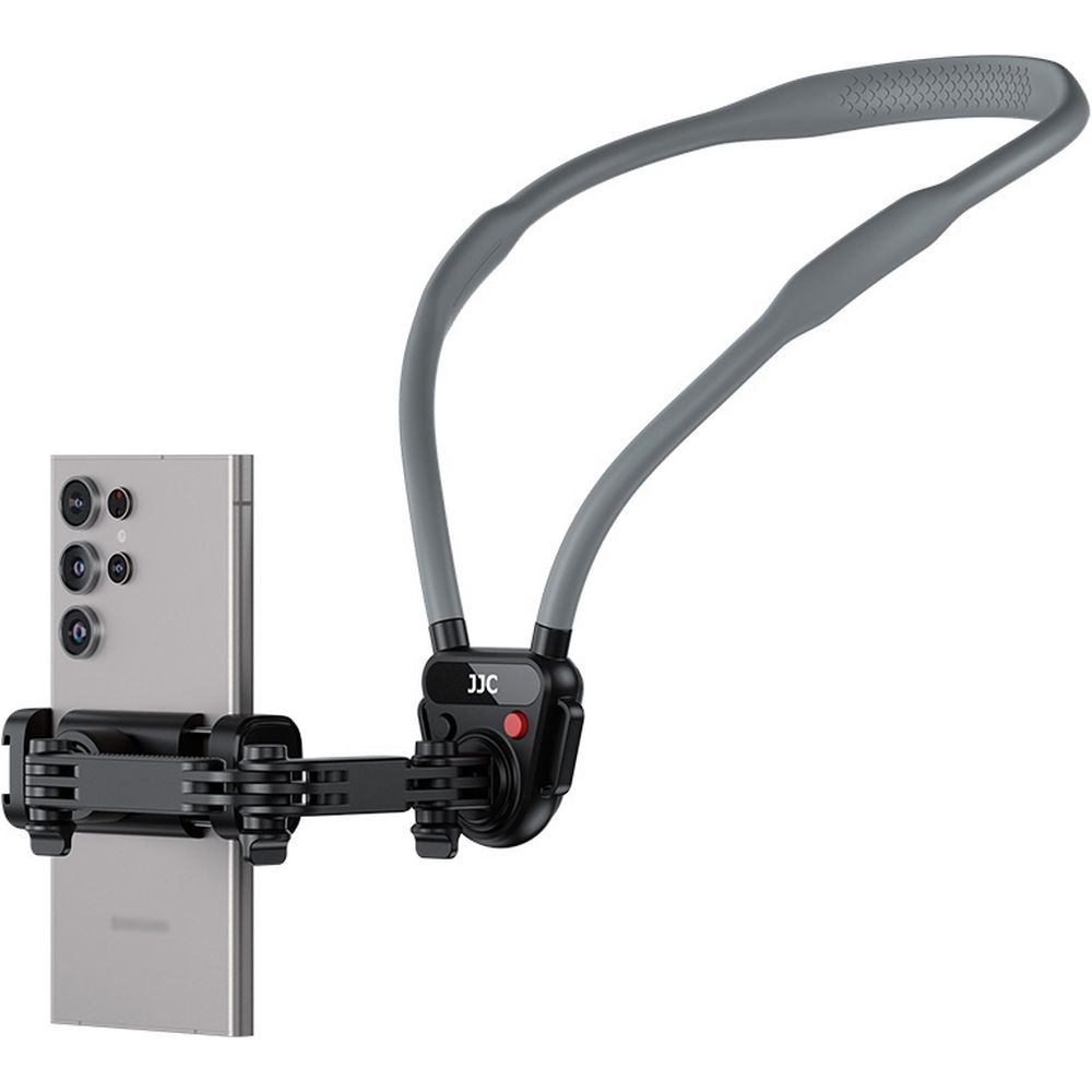 JJC MNM-UN1 Support de cou noir pour téléphones et caméras d'action