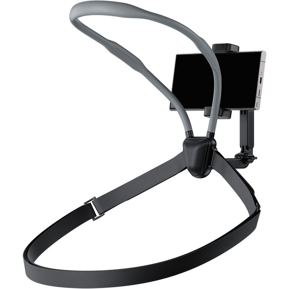 JJC MNM-UN1 Support de cou noir pour téléphones et caméras d'action