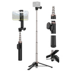 Telesin Vlog Perche à Selfie avec Télécommande - 60 cm