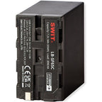 Der SWIT LB-SF65C 65Wh NP-F-DV-Akku mit 12V D-Tap und USB-C ist kompatibel mit der Sony L-Serie