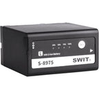 SWIT S-8975 Batteria DV da 75 Wh/10,4 Ah tipo NP-F (serie Sony L) con ingresso/uscita polo CC