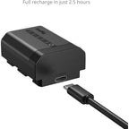 SmallRig 5297 Sony NP-FZ100 USB-C Kameraakku mit Leistungsanzeige