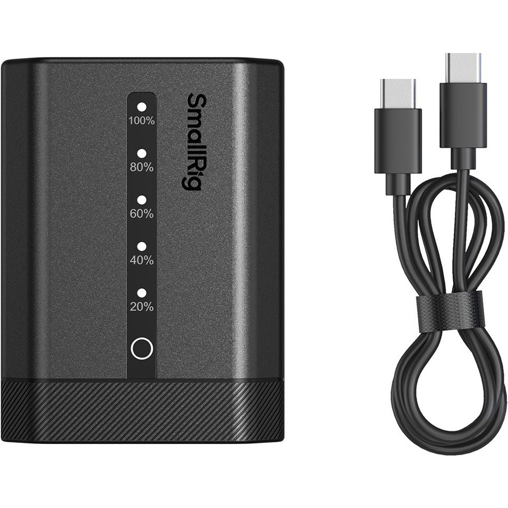 SmallRig 5297 Sony NP-FZ100 USB-C Kameraakku mit Leistungsanzeige