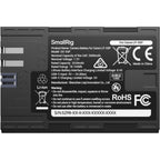 SmallRig 5298 Canon LP-E6P USB-C Camera Battery met Power Display