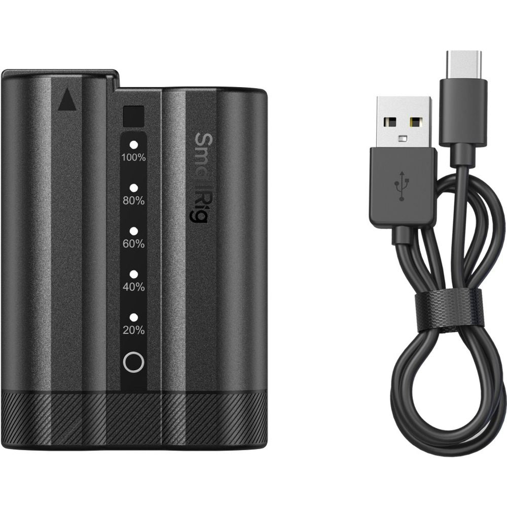 SmallRig 5299 Nikon EN-EL16c USB-C Kameraakku mit Leistungsanzeige