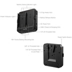 SmallRig 5536 Adapterplatte für NP-F-Batterien (unterstützt USV)