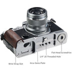 SmallRig 5563 L-förmige Montageplatte mit Holzgriff für OM SYSTEM OM-3