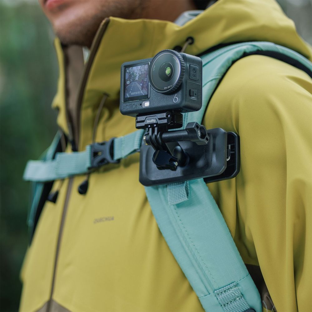 SmallRig 5722 Rucksackclip für Action-Kameras