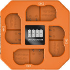 SmallRig 5747 Caricabatterie per fotocamera a quattro canali per EN-EL15c