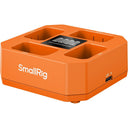 SmallRig 5749 Caricabatterie per batteria a quattro canali per fotocamera per NP-FW50