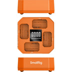 SmallRig 5749 Caricabatterie per batteria a quattro canali per fotocamera per NP-FW50