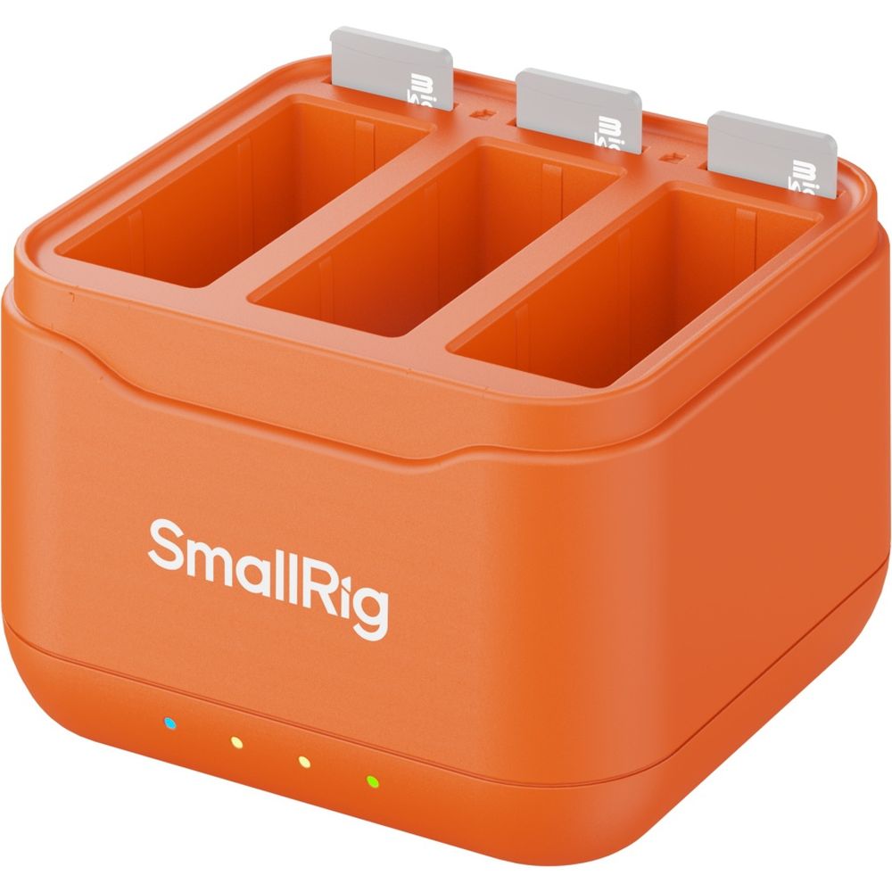 SmallRig 5921 Caricabatterie per fotocamera per DJI Action 6 / Action 5 Pro / Osmo 360