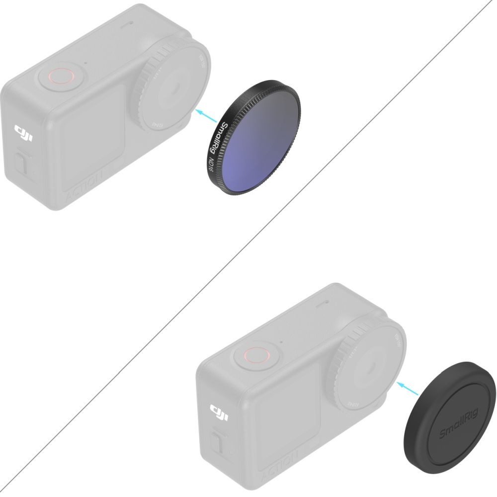 SmallRig 5967 Kit filtro per DJI Osmo Action 6