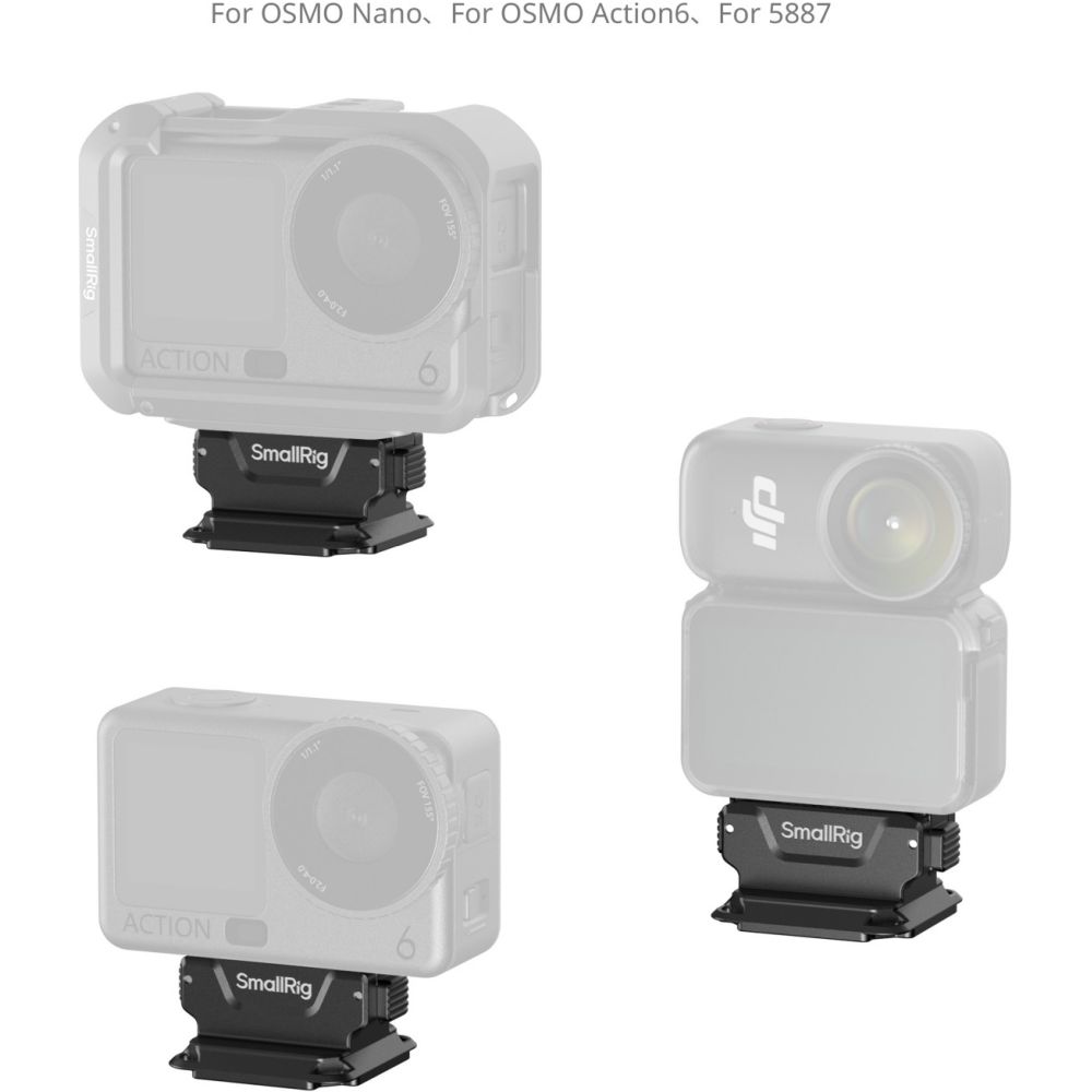 SmallRig 6014 Bidirektionale Befestigungshalterung mit Arca-Swiss-Adapter für DJI Osmo-Serie