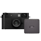 Fujifilm X Half Black + INSTAX Link WIDE Mocha Gray