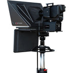 Fortinge VEGA Système de téléprompteur à capot en carbone de 17 pouces pour caméras ENG/studio