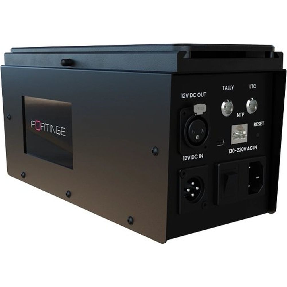 Fortinge VEGA Système de téléprompteur à capot en carbone de 21 pouces pour caméras ENG/studio