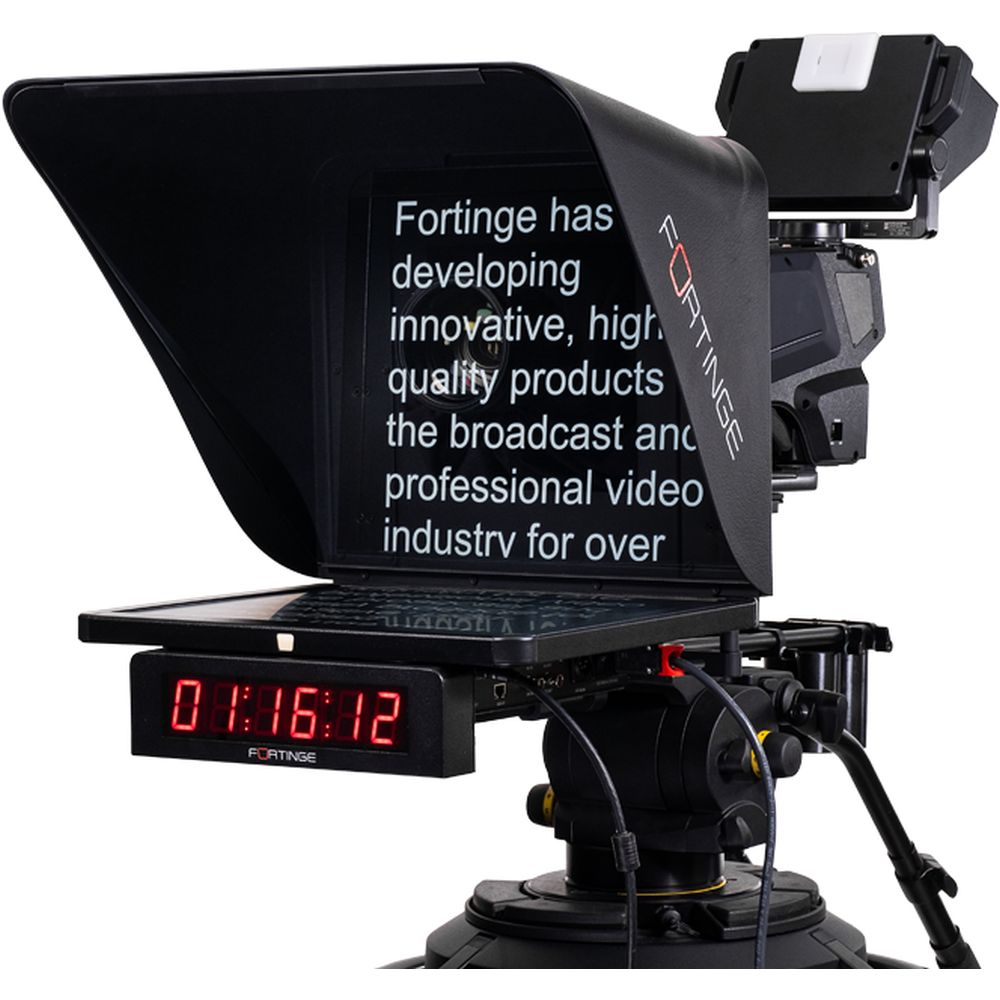 Fortinge ERA IP 24-HB 24 pouces Téléprompteur de studio haute luminosité avec entrée IP