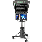 Fortinge ROBO IP 24-HB 24 pouces Téléprompteur de studio haute luminosité avec entrée IP pour caméras PTZ