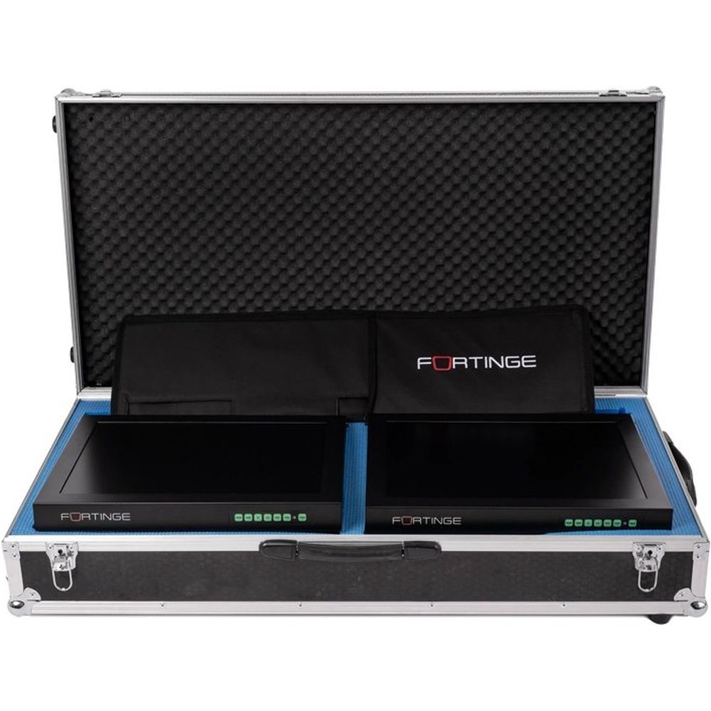 Fortinge PROC 19-D Téléprompteur de conférence double de 19 pouces