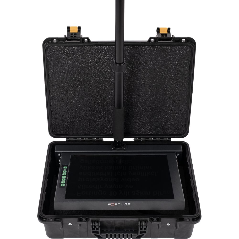 Fortinge PROMC 15-HB 15 pouces Téléprompteur mobile haute luminosité pour scène de conférence