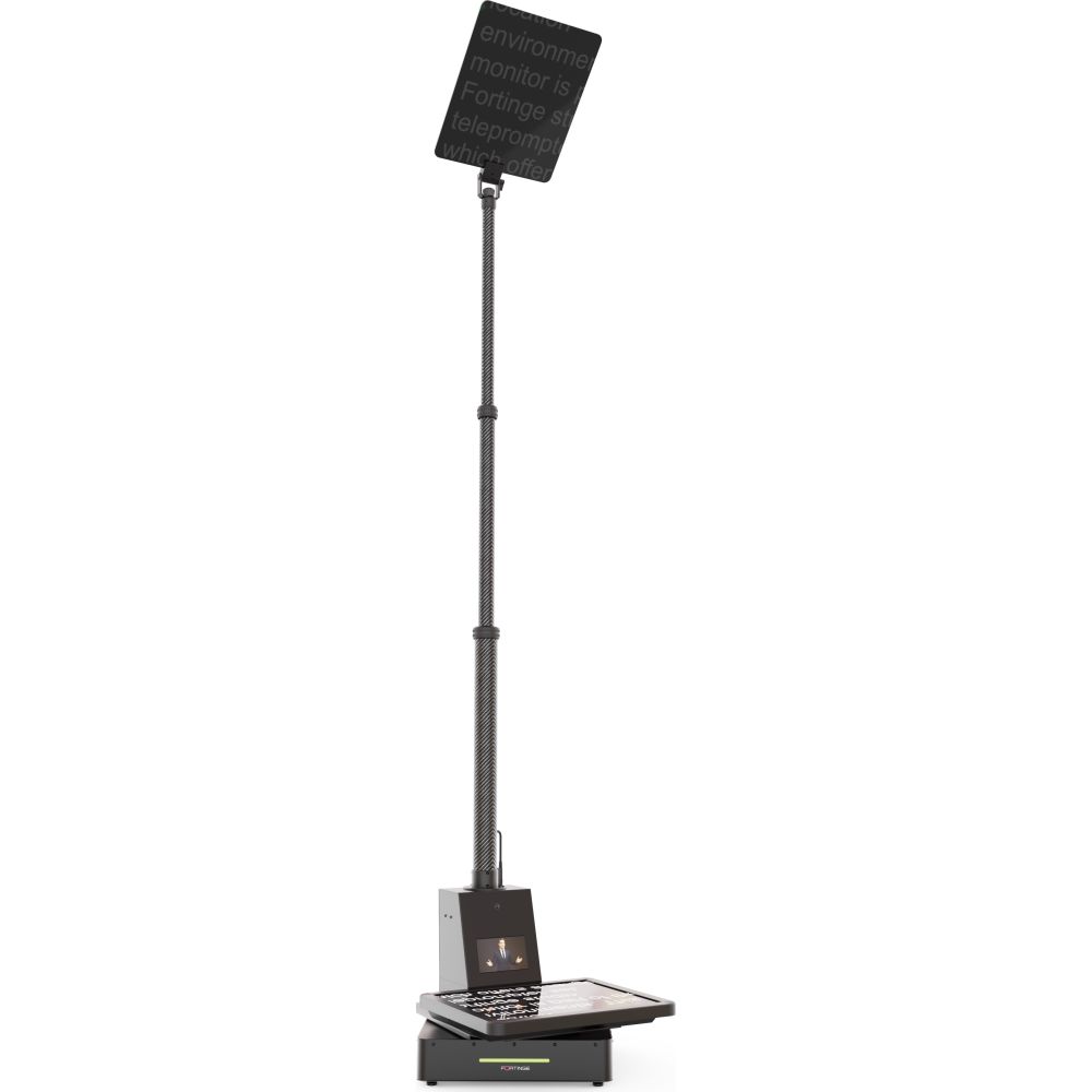 Téléprompteur de scène motorisé double haute luminosité Fortinge MOBO 17-HB 17 pouces