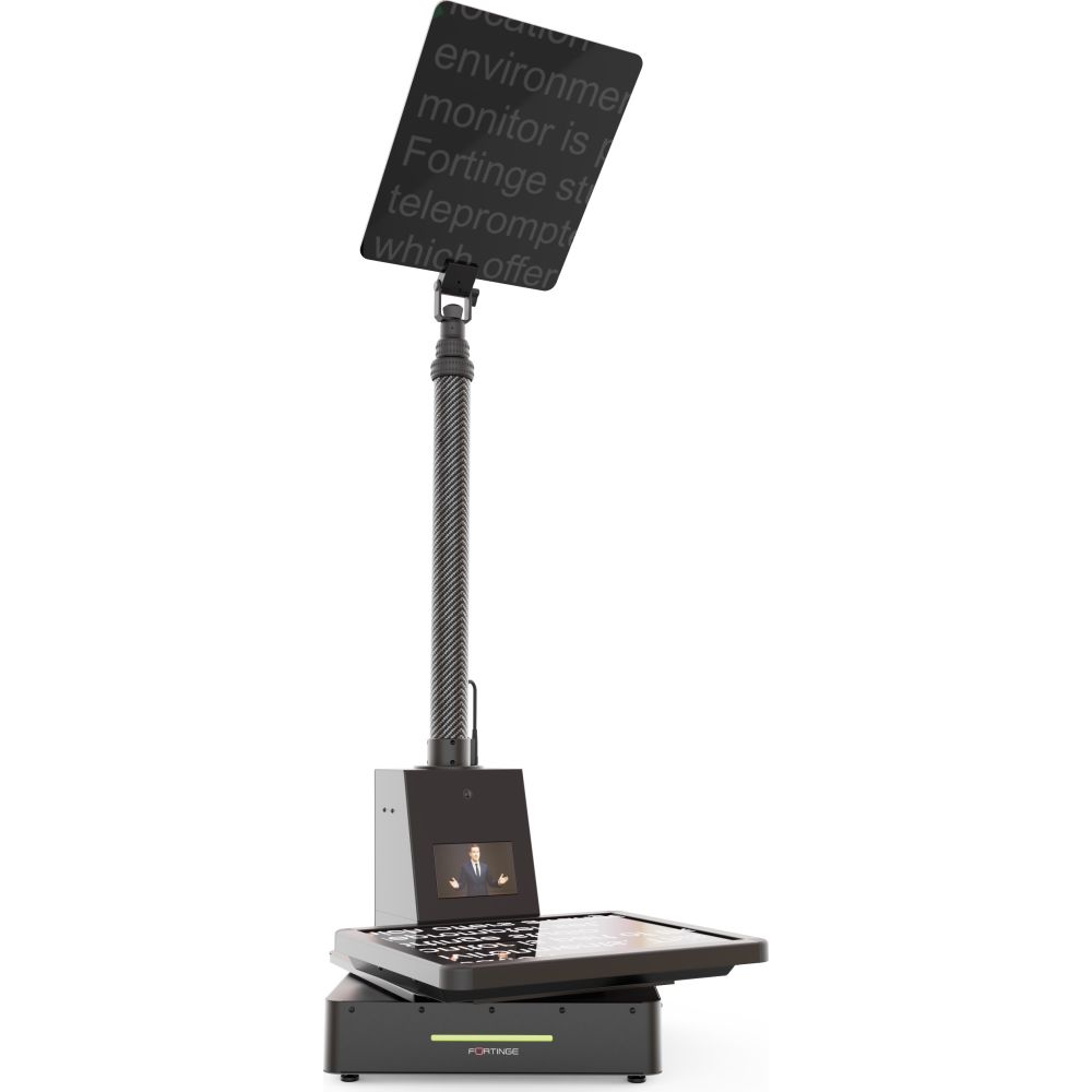 Fortinge MOBO 17-D-HB-SDI 17 inch high brightness dual motorised, dual stage teleprompter mit sdi in & out