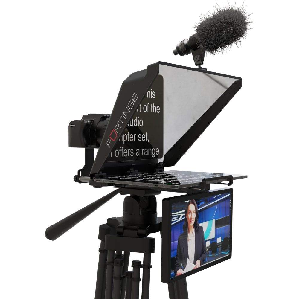 Fortinge Noa III Set téléprompteur tablette jusqu’à 13 pouces avec contrôleur manuel BT1
