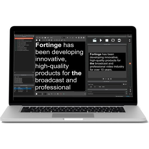Fortinge ForPrompt Pro Mise à niveau + MOS vers Studio News